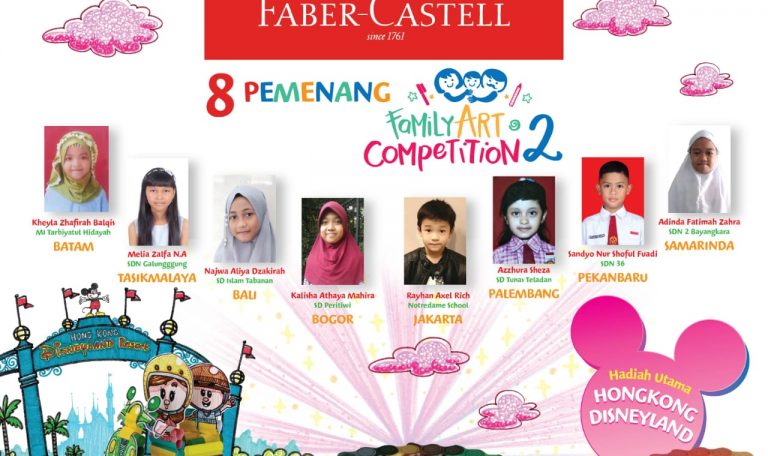 Lomba Mewarnai Faber-Castell, 8 Siswa Diterbangkan ke Hongkong
