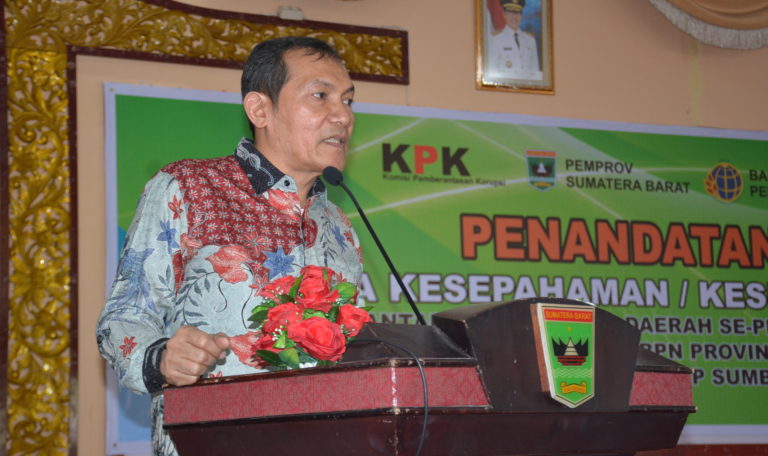 KPK Temukan 10.000 Persil Tanah Aset Pemerintah di Sumbar Belum Bersertipikat