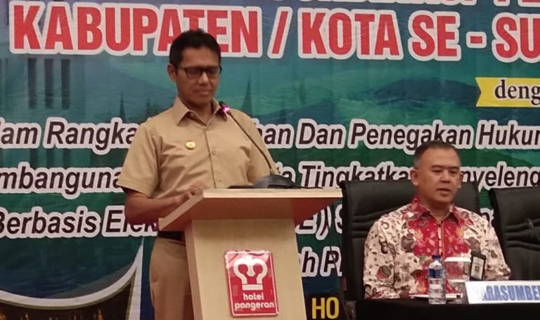 Saat Rakor Pemda, Gubernur Sumbar: Pembalakan dan Tambang Liar Masih  jadi Ancaman 