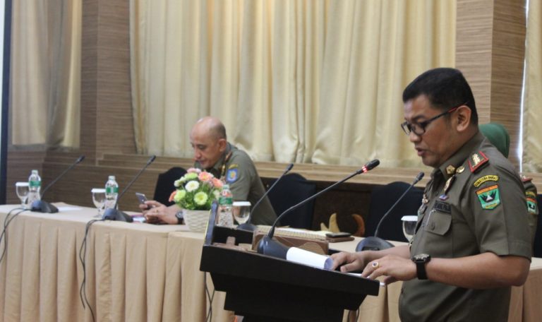 Rapat Forum Komunikasi se-Sumbar, Pol PP Dituntut Miliki Unsur Humanis