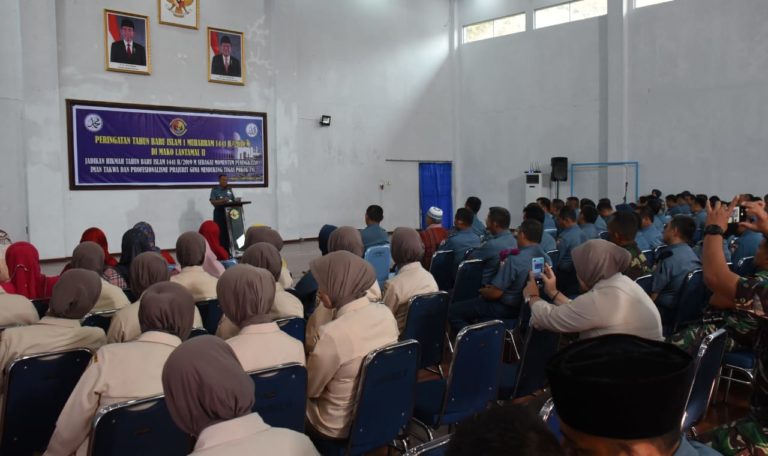 Pandeka Lauik Sati Lantamal II Padang Peringati Tahun Baru Hijriyah 1441 H