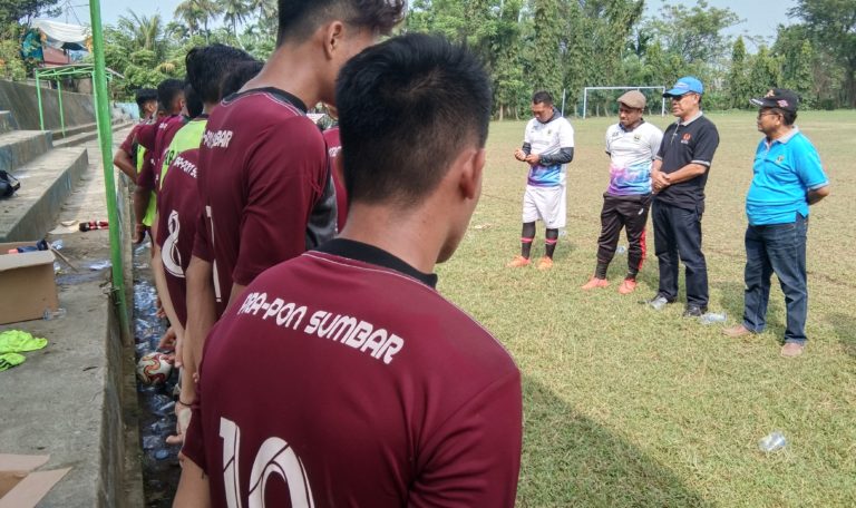 Jelang Porwil Bengkulu 2019, Tim Sepakbola Sumbar Matangkan Persiapan