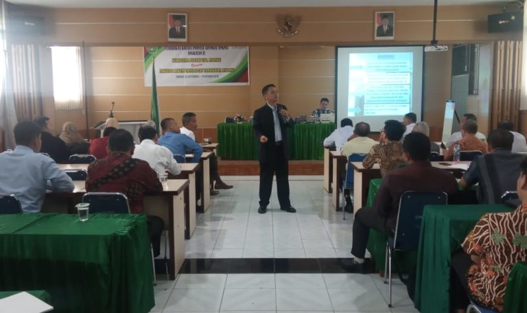 Kadiskum Lantamal ll jadi Narasumber di Hadapan Calon Advokat