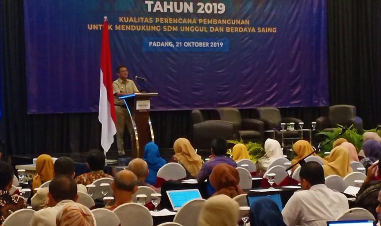 Gubernur Sumbar: Minta Jabatan Fungsional Perencana Harus Miliki SDM Unggul dan Berdaya Saing