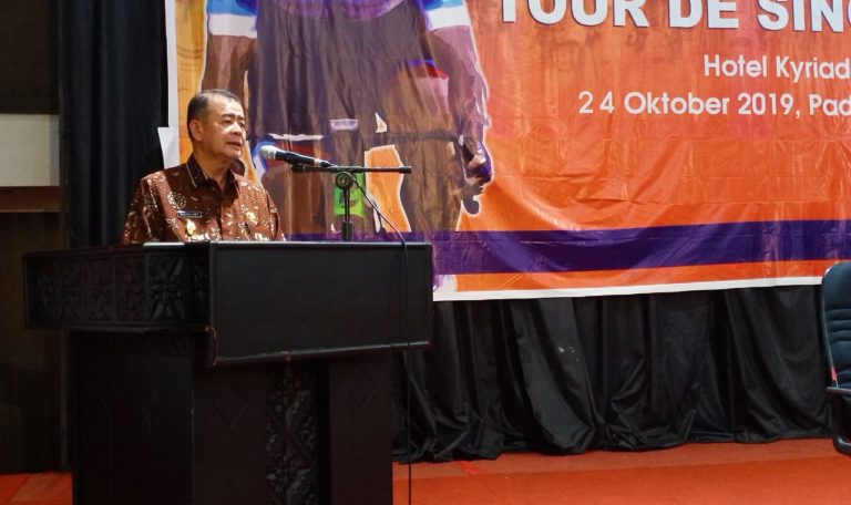 Libatkan Dua Provinsi, Wagub Sumbar Optimis Jumlah Penonton TdS 2019 Masuk Peringkat 4 Dunia
