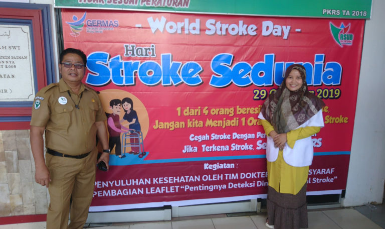 Hari Stroke Sedunia, RSUD M Zain Gencarkan Penyuluhan