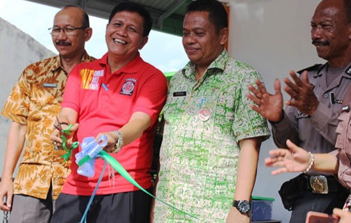 Irwan Basir Resmikan Forum Keserasian Komplek Filano Parupuk Tabing