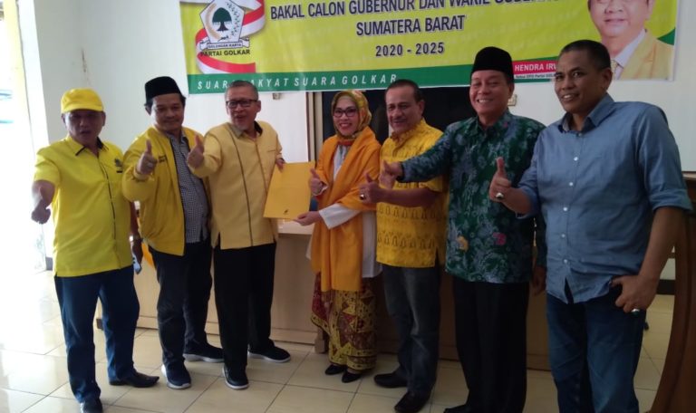 Edriana Mendaftar ke Golkar, Saatnya Sumbar punya Pemimpin Perempuan