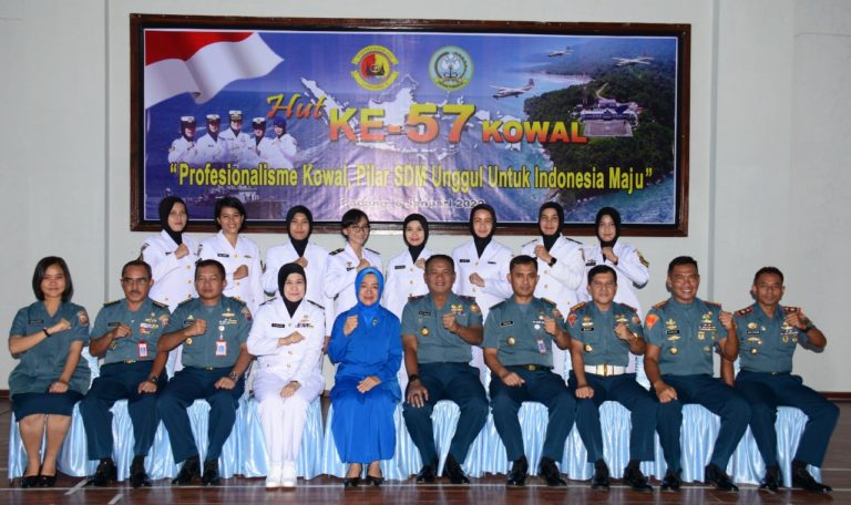 Korps Wanita Angkatan Laut Lantamal II Padang Peringati HUT ke 57