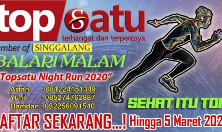 Menantang ! Ada Lomba Lari 10 KM Malam Hari di Padang
