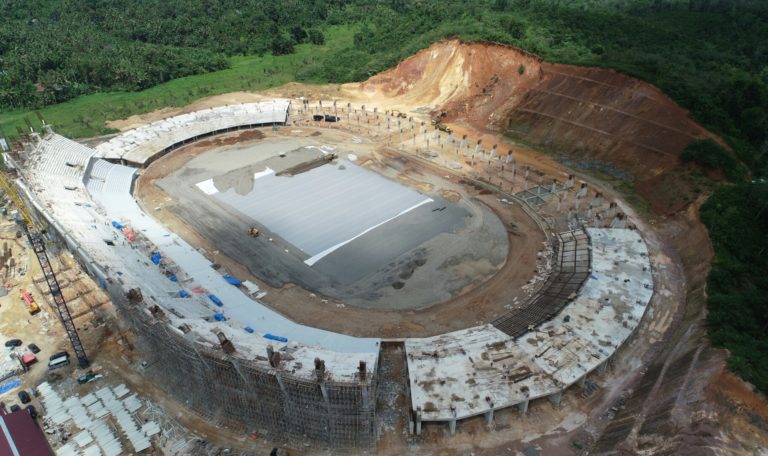 Sudah 86 Persen, Pembangunan Stadion Utama Sikabu Tuntas Agustus 2020