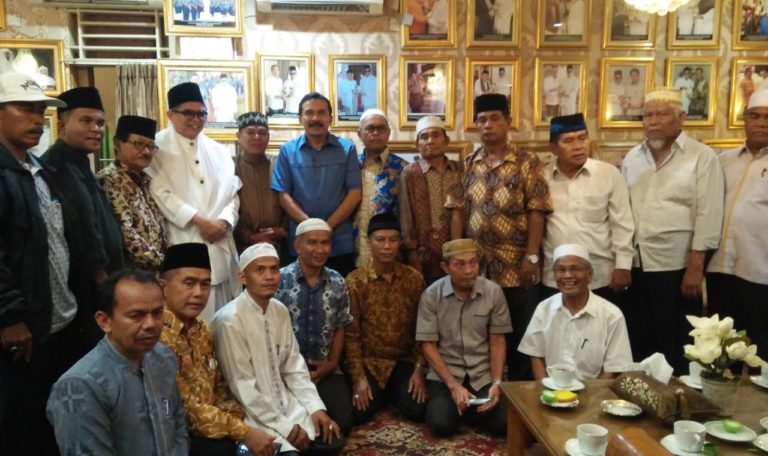 Silaturahmi Dengan Tarbiyah-Perti, Fakhrizal Ingin Mengabdi untuk Sumbar