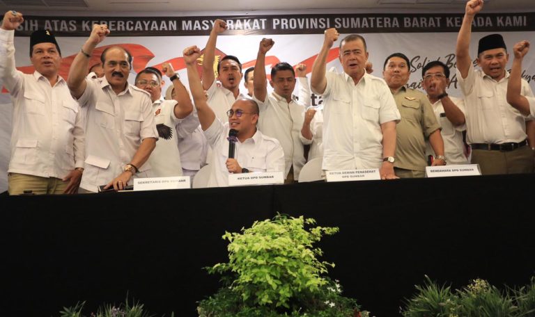 Minta ke DPP, Gerindra Sumbar Ajukan Nasrul Abit untuk Pilgub Sumbar