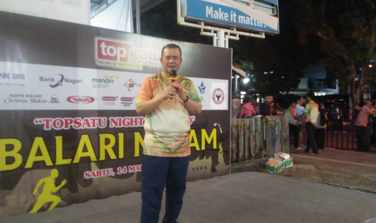 Lepas Peserta Balari Malam Top Satu 2020, Nasrul Abit Sampaikan Waspada Korona