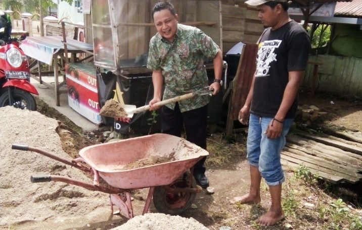 BMPN Pauh IX Bangun Posko Rang Mudo Tapian di Kelok Belimbing