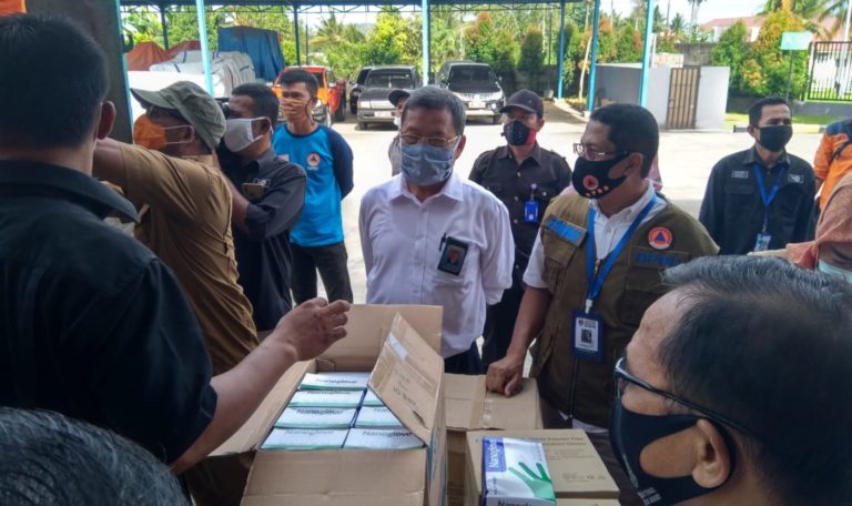 Kedatangan APD Pesanan BPBD Sumbar Disaksikan Langsung Kejaksaan dan BPKP