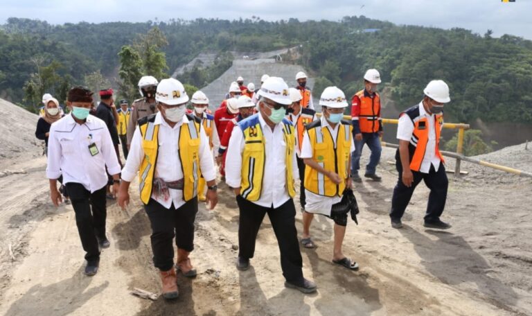 Punya Kapasitas 3,8 juta Meter Kubik, Bendungan Sidan Rampung 2022
