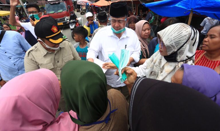 Calon Lain Sibuk Pertemuan, Nasrul Abit Sibuk Sosialisasikan Bahaya Covid-19