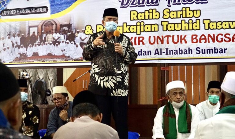 Momentum Maulid Nabi, Nasrul Abit Minta Anak Muda Sumbar Rajin Datangi Masjid