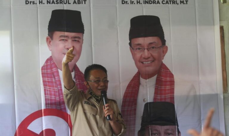 Warga Daerah Tertinggal Tumpangkan Harapan ke Nasrul Abit-Indra Catri