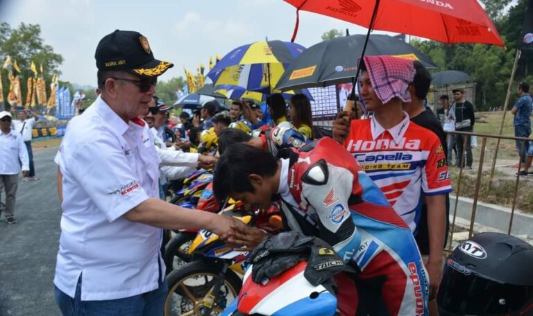 Nasrul Abit Akan Bangun Motorsport Centre Minangkabau