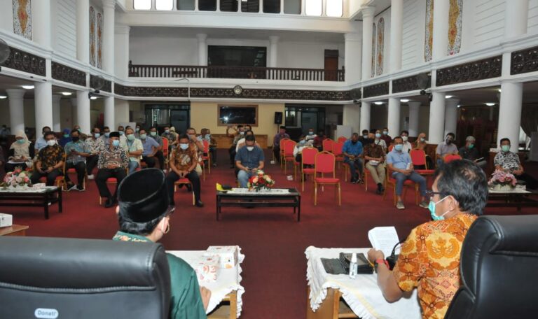 Rapat Persiapan MTQ, Terapkan Protokol Covid-19 Ketat, Peserta dan Panitia harus Swab Negatif