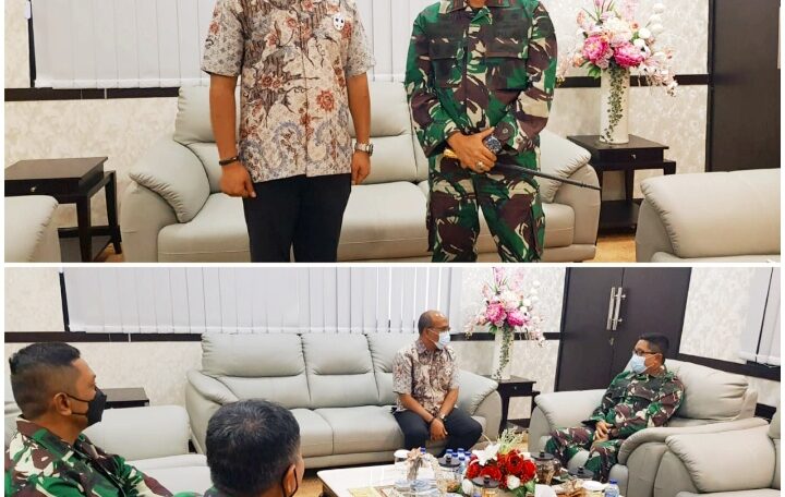 Danlantamal II Bersama Dua Asisten Bersilaturahmi dengan Ketua DPRD Sumbar 