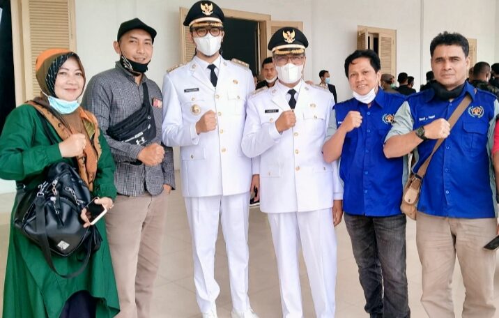 Erman Safar – Marfendi Dilantik jadi Wako dan Wawako Bukittingg, Erman: Minta Doa Masyarakat 
