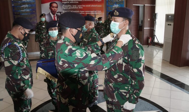 Danlantamal II jadi Irup pada Sertijab Danlanal Sibolga