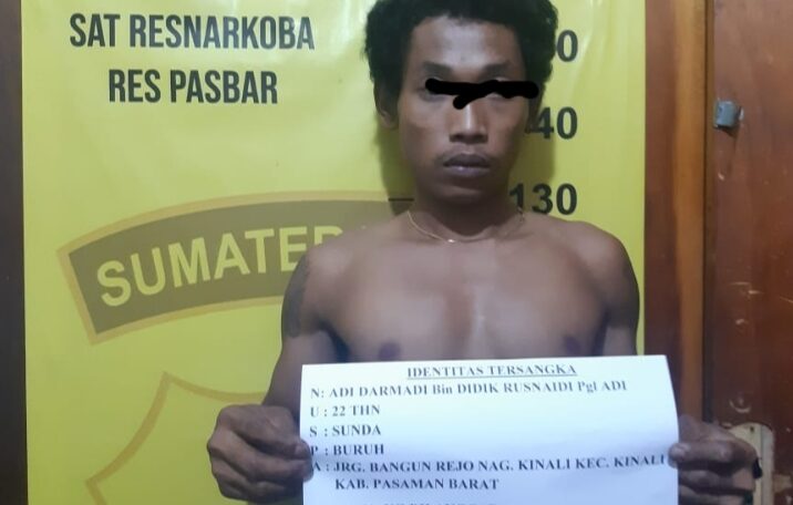 Pengedar Sabu Diciduk, Polisi Amankan BB 3 Paket Kecil 
