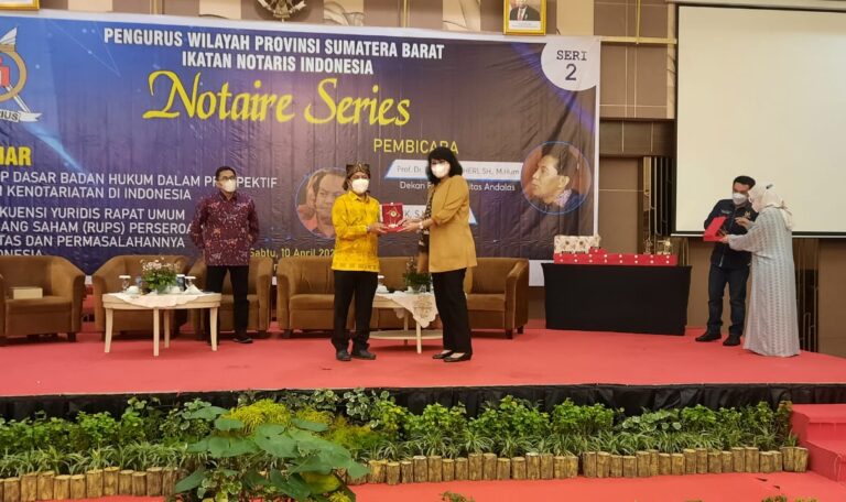 Pengwil INI Sumbar Kembali Menggelar Notaire Series