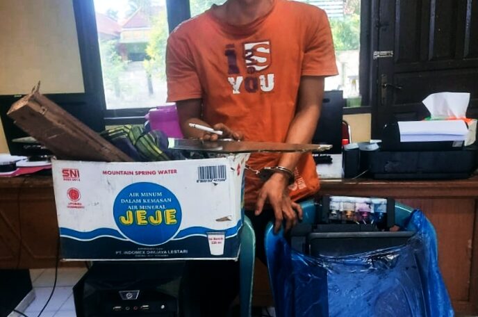 Polisi Ringkus Penggasak Komputer Kantor Walinagari 