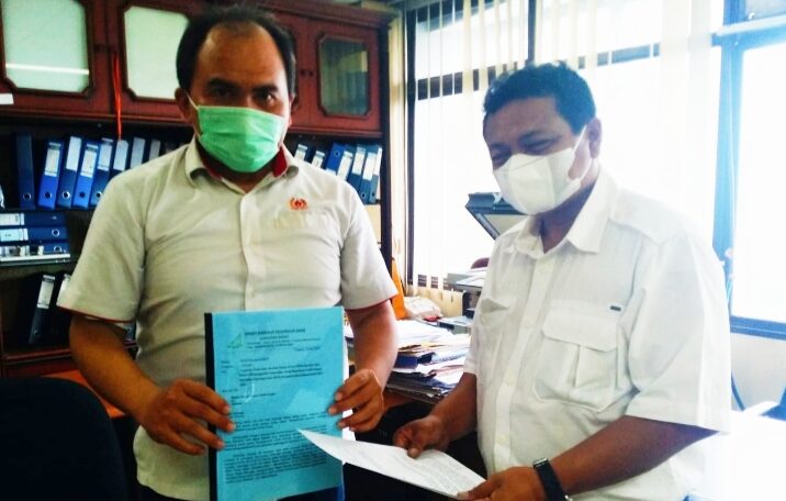 Sekretaris TU KONI Pusat Terima Berkas Laporan Perbuatan Tercela Oknum Petinggi KONI Sumbar