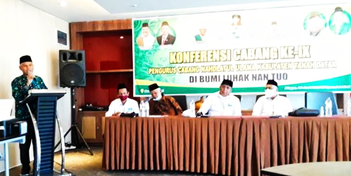 Abu Nawas – Ihsan T  Bagindo jadi Rais Syuriah dan Ketua Tanfidziyah NU Tanahdatar