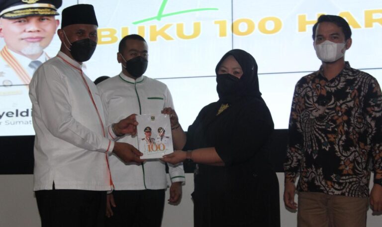 Diinisiasi Anak Muda, 100 Hari Kerja Pasangan Mahyeldi – Audy Dibukukan