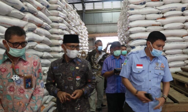 Bantu Warga Terdampak Pandemi, 3.462 Ton Beras Disalurkan di Sumbar