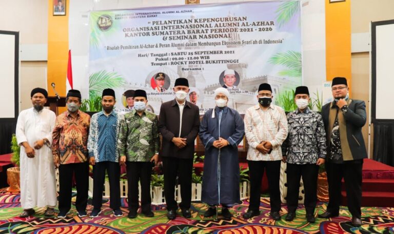Mahyeldi minta Alumni Al-Azhar Berperan Memperkuat ABS-SBK