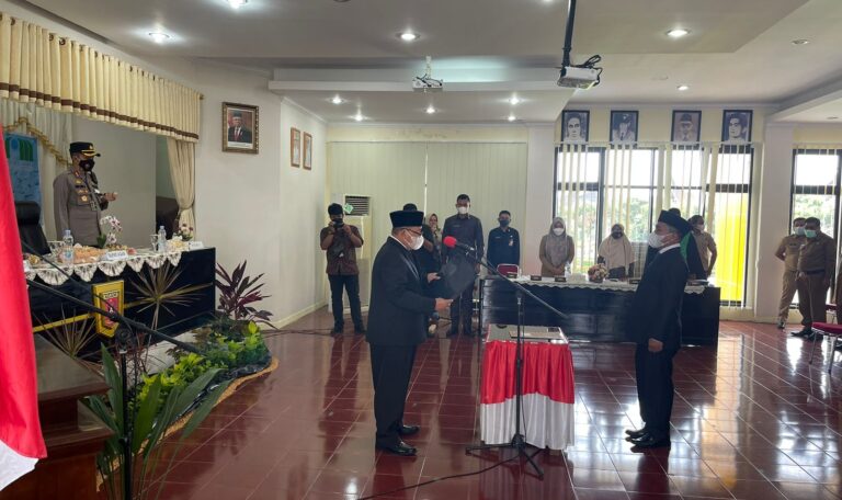 Hendri Chaidir Jabat Direktur PDAM Tirta Antokan Agam