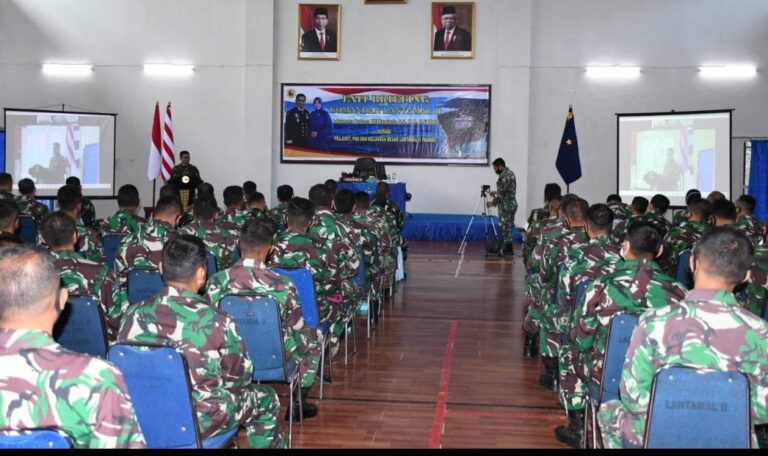 Di Akhir Jabatan, Danlantamal II Padang Kumpulkan Prajurit untuk Pamitan