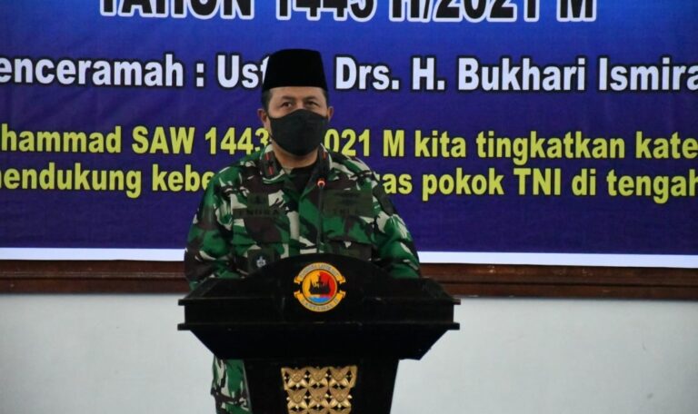Keluarga Besar Lantamal II Padang Gelar Peringatan Maulid Nabi SAW