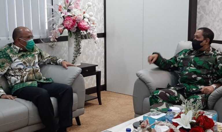 Danlantamal II Padang Gelar Silaturahmi dengan Supardi, Ketua DPRD Sumbar