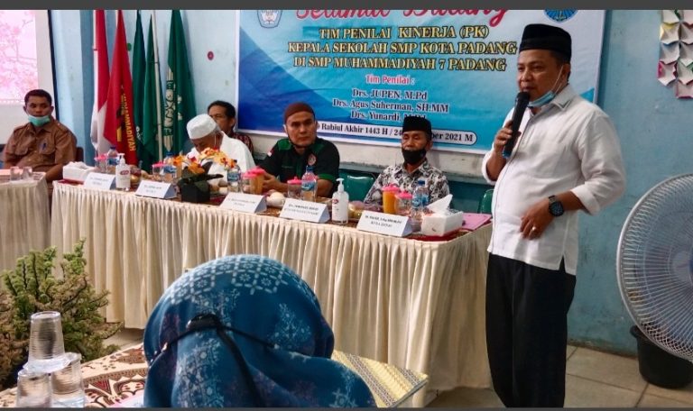 Tim Penilai Kepala Sekolah, Sigi SMP Muhammadiyah 7 Padang