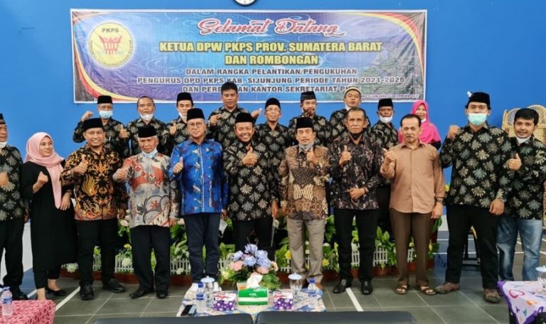 DPW PKPS Sumbar Lantik PKPS Sijunjung, Benny: Warga Pessel Sudah Banyak Berkontribusi Terhadap Ranah Lansek Manih