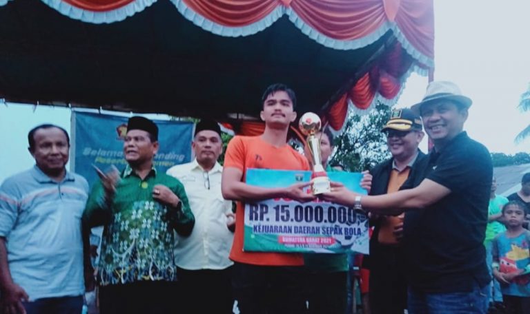 FKAN FC Kampiun Turnamen FKAN Cup U-21, Evi Yandri: Gairahkan Kembali Cabor Sepakbola