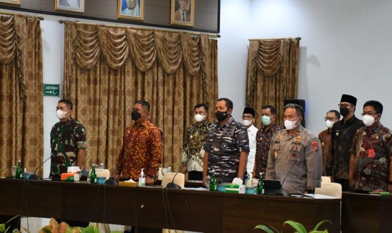 Danlantamal II Hadiri Kunker Mendagri di Auditorium Gubernur Sumbar