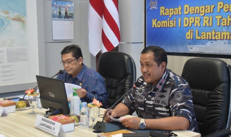 Dukung Penanggulangan Covid-19, Komisi I DPR RI Apresiasi Kinerja Lantamal II
