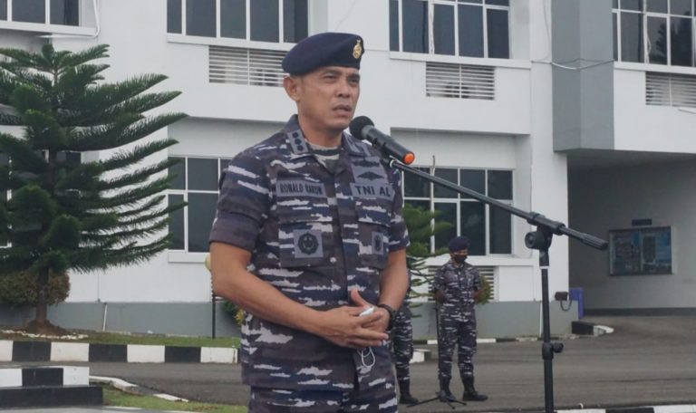 Menjelang Pergantian Tahun, Lantamal II Laksanakan Apel Khusus