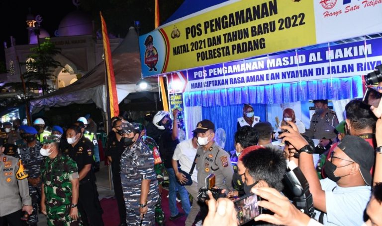 Lantamal II Padang Mendukung Pengamanan Malam Pergantian Tahun Baru 2022