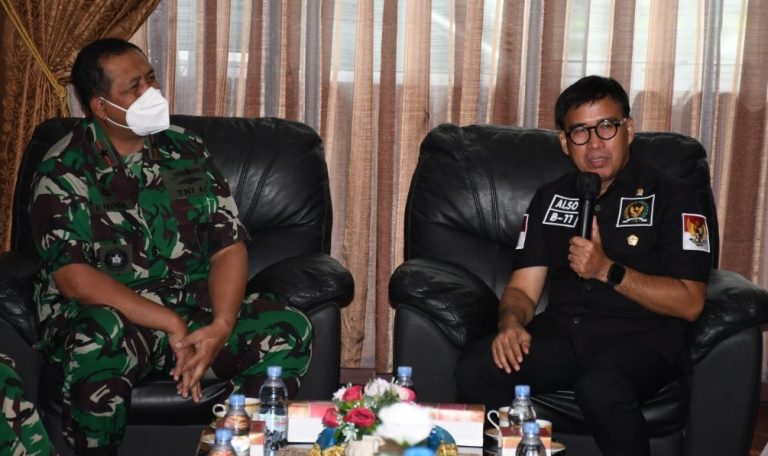 Danlantamal II Terima Kunjungan Anggota DPR RI di Mako Lantamal