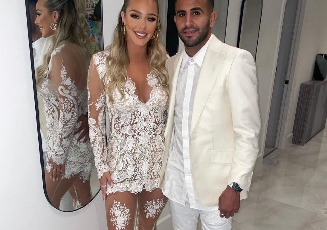 Pemain Manchester City Riyad Mahrez Nikahi Secara Islam Model Inggris mantan Aguero